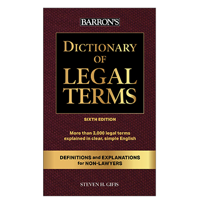 Dictionary of Legal Terms for Nevada Notaries
