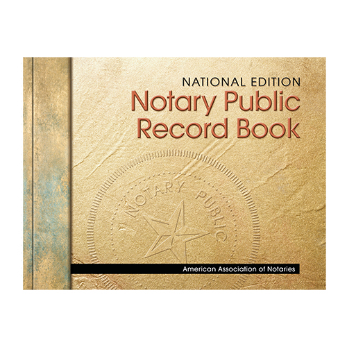 Nevada Notary Public Journal (Record Book) - Stone Cover